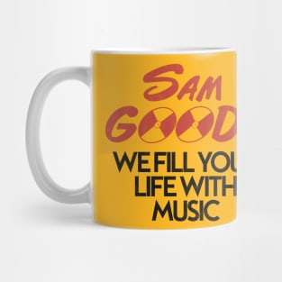 Sam Goody Retro Defunct Music Store Mug